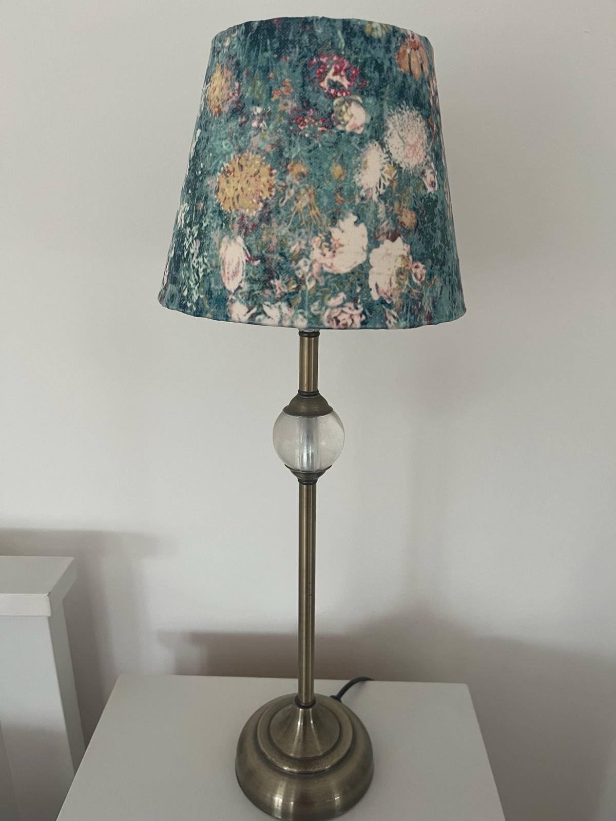 Deep Floral Lampshade